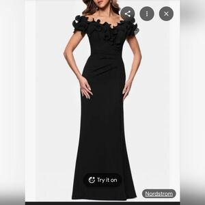 Elegant Black Evening Gown